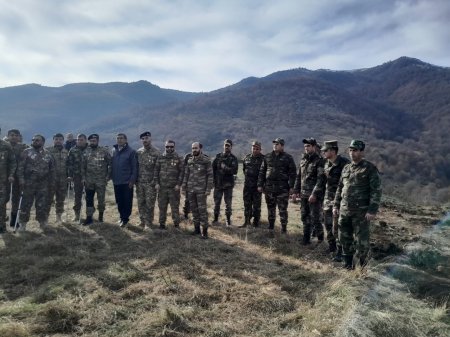 Göygöl rayonunda Şəhidlərimizin xatirəsinə Meşə  Təsərrüfat idarəsi kollektivinin ağacəkmə aksiyası keçirilib