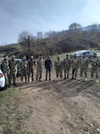 Göygöl rayonunda Şəhidlərimizin xatirəsinə Meşə  Təsərrüfat idarəsi kollektivinin ağacəkmə aksiyası keçirilib