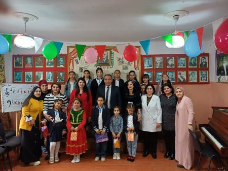 Xaldan kənd Uşaq Musiqi Məktəbinin fəaliyyəti təqdirəlayiqdir 