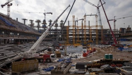 Gürcülər azərbaycanlıların stadion tikməsinə mane OLDU Gürcülər azərbaycanlıların stadion tikməsinə mane OLDU