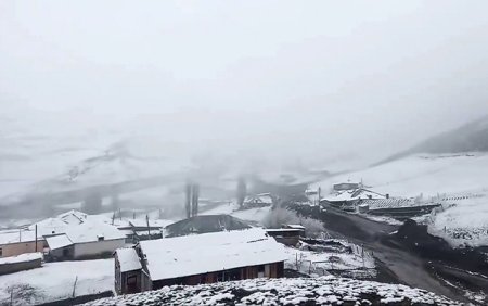 Rayonlara qar yağır - FAKTİKİ HAVA